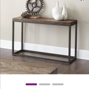 Console table
